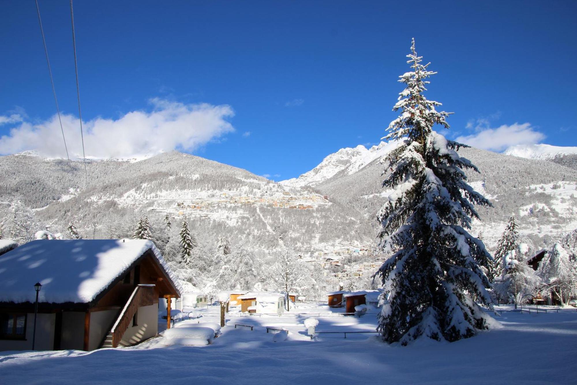 Chalet Presanella Temu Bagian luar foto